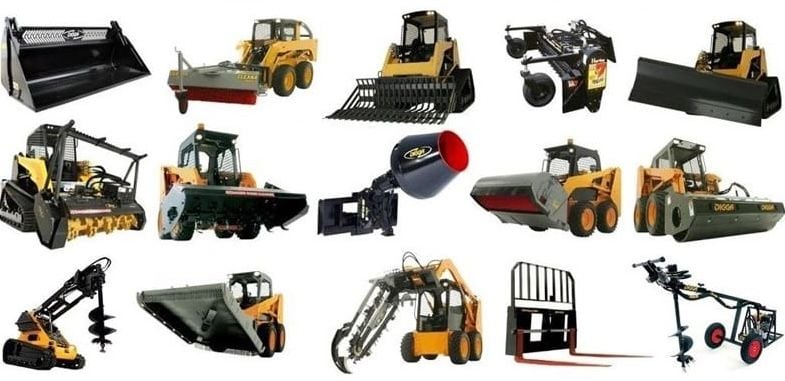 Digga, Excavators, Mini Loaders, Augers, Trenchers, Auger Drives, Brooms, Machinery Buckets